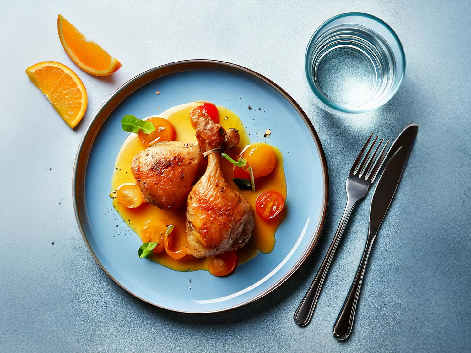 Fasankeulen à l'Orange