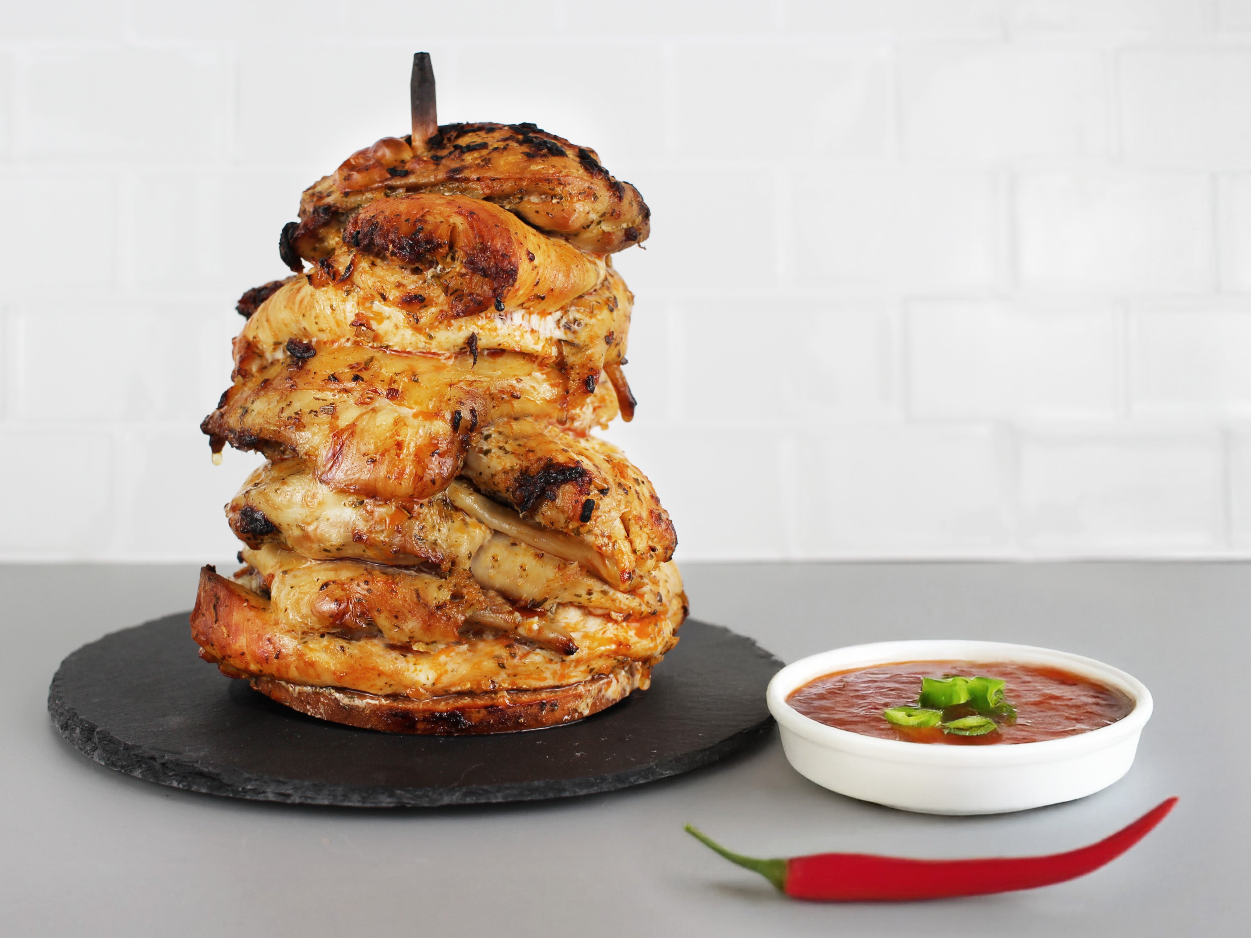 Pikante Salsa zu Hähnchenfleisch Pikante Salsa zu Hähnchenfleisch