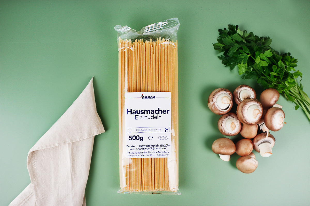 Hausmacher Eiernudeln - Spaghetti