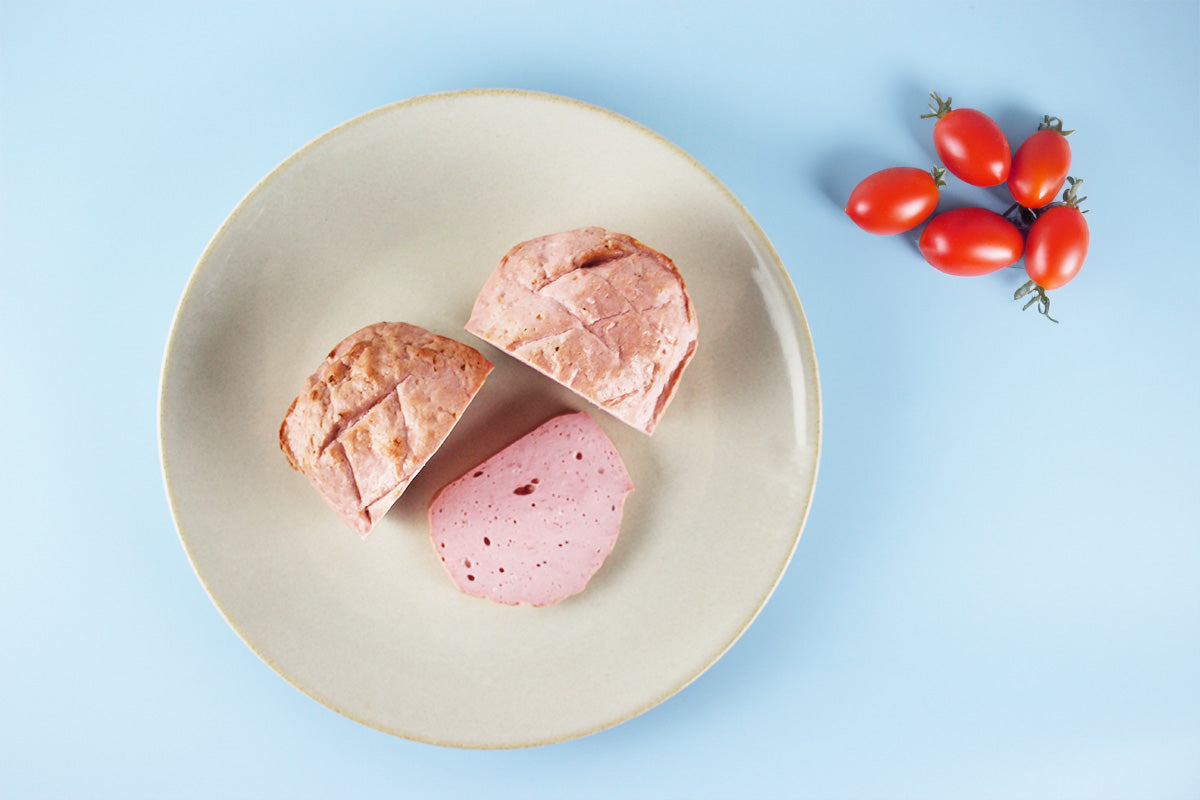 Geflügel Fleischkäse