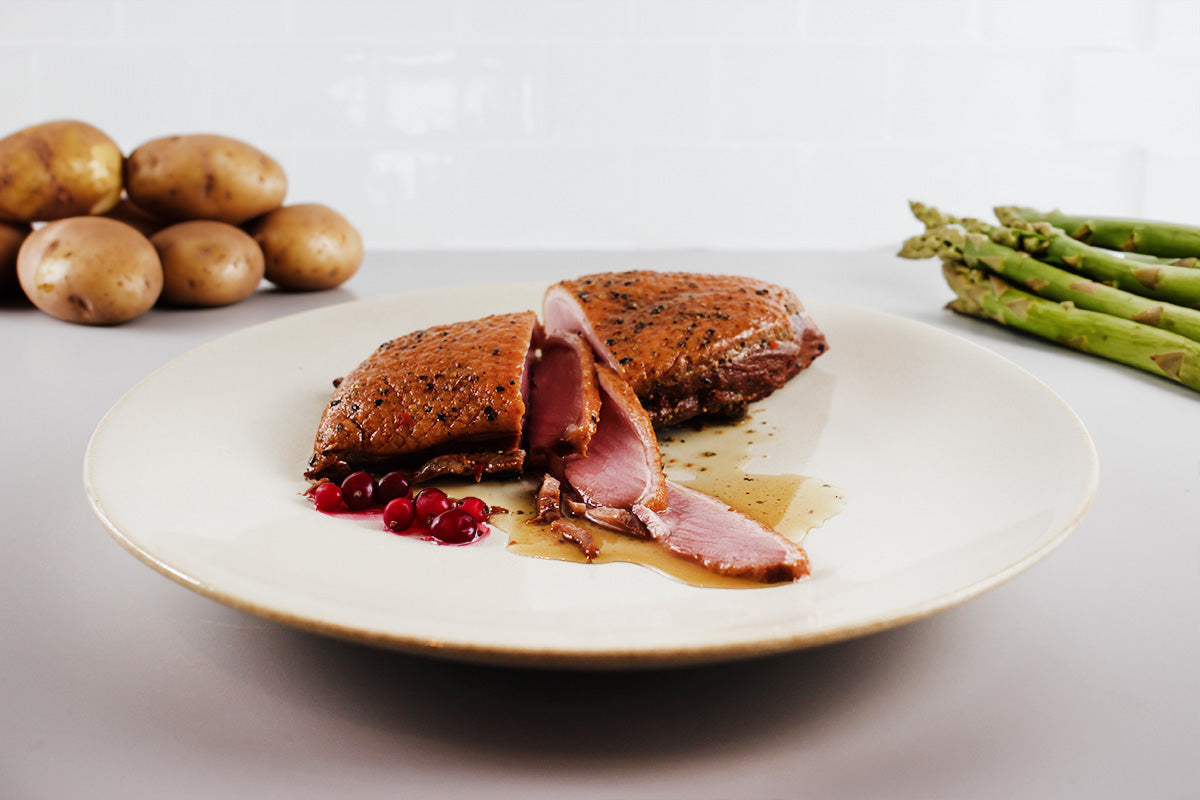 Heißgeräucherte Entenbrust