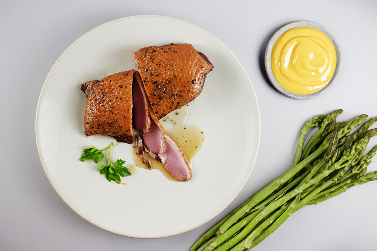 Heißgeräucherte Entenbrust