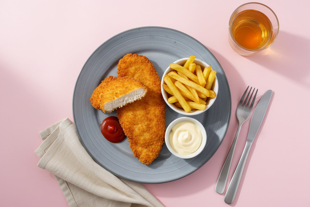 Hähnchenschnitzel paniert