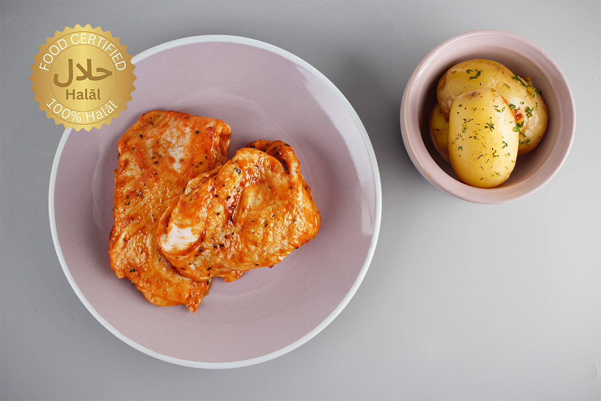 Hähnchensteaks "BBQ"