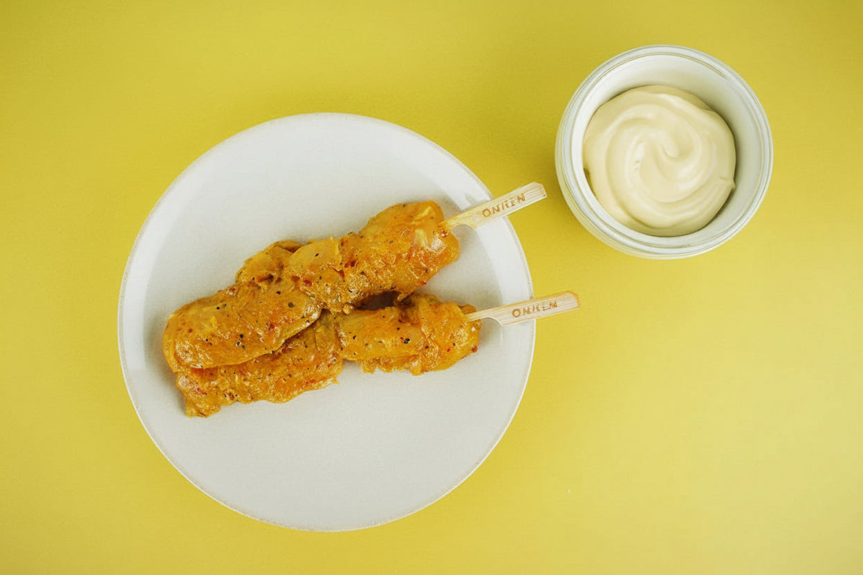 Hähnchenspieße "Curry"