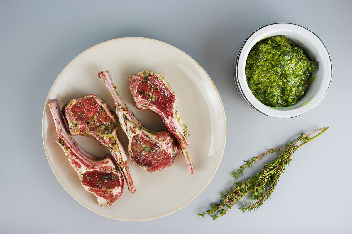 Kräuterbuttermarinade - Butter bei die Vögel