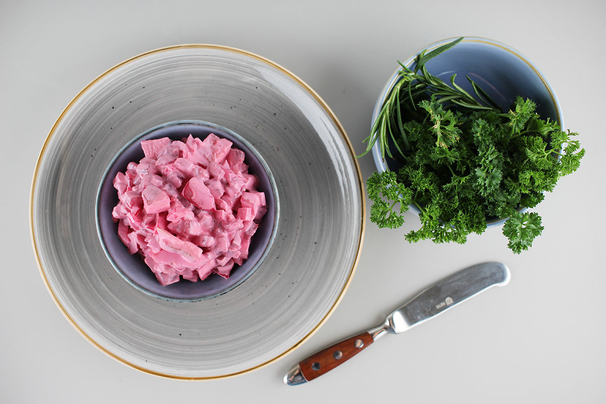 Hausgemachter Rote-Beete-Salat