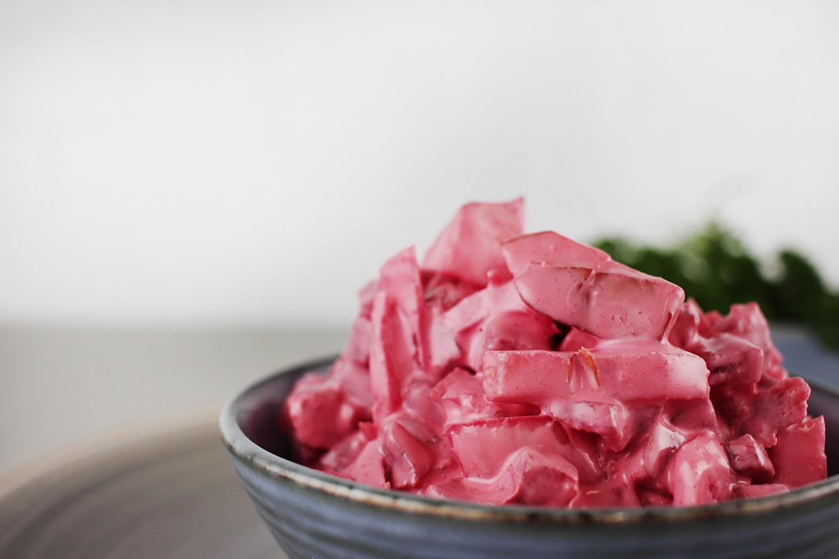 Hausgemachter Rote-Beete-Salat