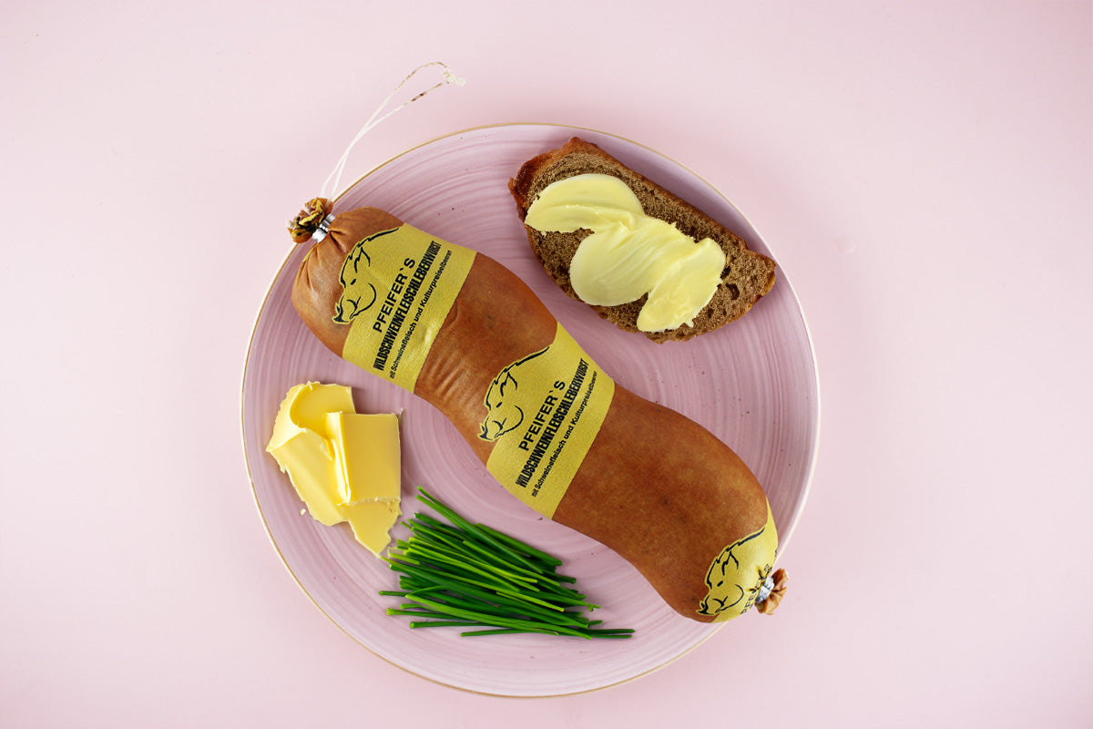 Wildschwein-Leberwurst