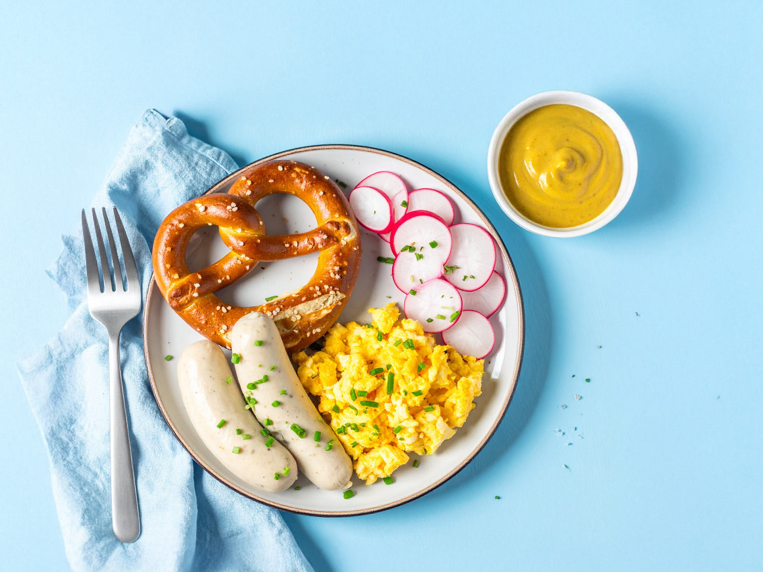 Bayrisches Weißwurst Frühstück