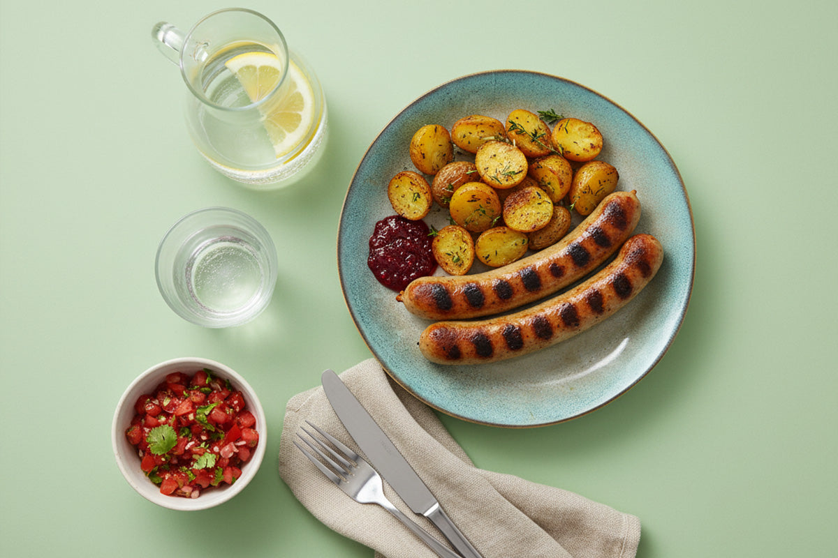 Gourmet Gänsebratwurst