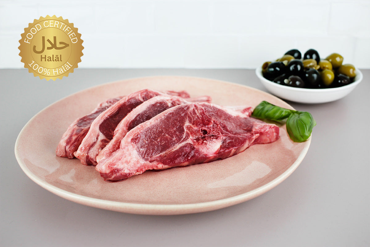 Neuseeländische Lamm Doppelkoteletts