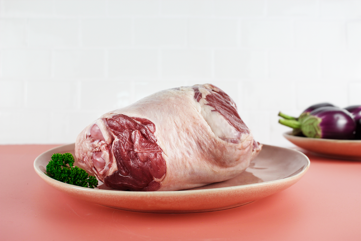 Neuseeländische Lammkeule