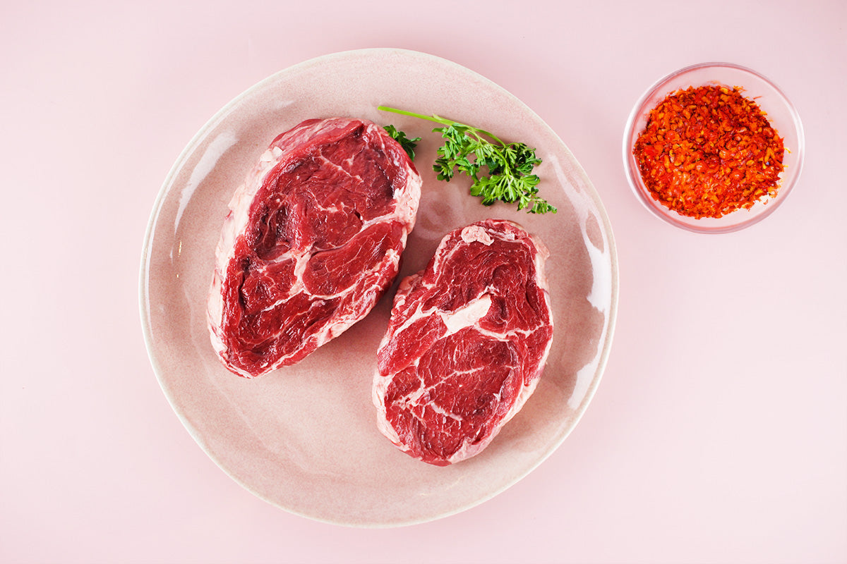 Neuseeländisches Black Angus Entrecôte - Ribeye