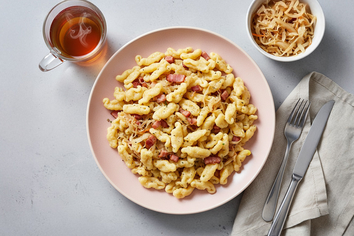 Hausmacher Eiernudeln - Knöpfle